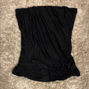 Abercrombie & Fitch Black Strapless Tube Top